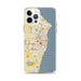 Custom Racine Wisconsin Map iPhone 12 Pro Max Phone Case in Woodblock