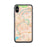 Custom iPhone X/XS Radford Virginia Map Phone Case in Watercolor