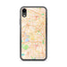 Custom Raleigh North Carolina Map Phone Case in Watercolor