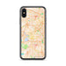 Custom Raleigh North Carolina Map Phone Case in Watercolor