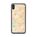Custom Raleigh North Carolina Map Phone Case in Watercolor