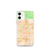 Custom Rancho Cucamonga California Map iPhone 12 mini Phone Case in Watercolor