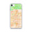 Custom Rancho Cucamonga California Map iPhone SE Phone Case in Watercolor