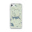 Custom iPhone SE Rangeley Maine Map Phone Case in Woodblock