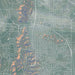 Rapid City South Dakota Map Print in Afternoon Style Zoomed In Close Up Showing Details