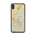 Custom Reading Pennsylvania Map Phone Case in Woodblock
