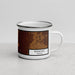 Right View Custom Redmond Oregon Map Enamel Mug in Ember