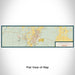 Flat View of Map Custom Redmond Oregon Map Enamel Mug in Woodblock