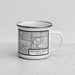 Right View Custom Redondo Beach California Map Enamel Mug in Classic