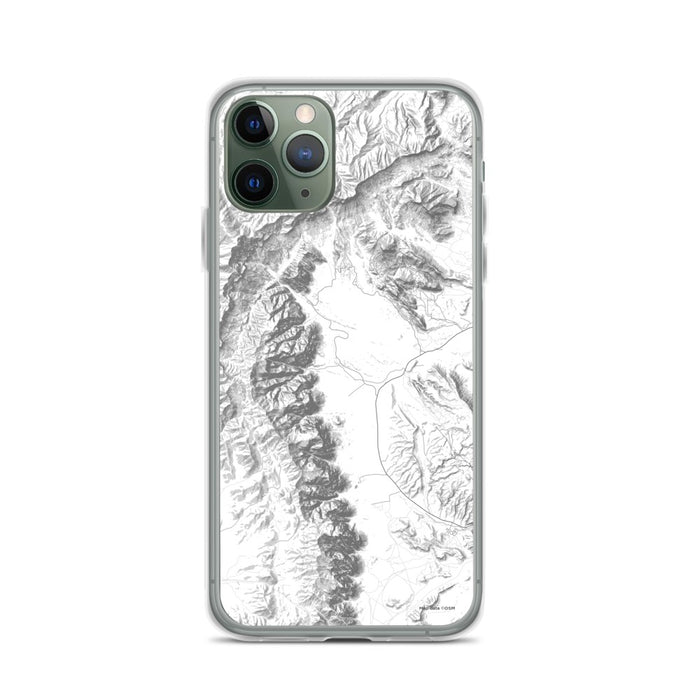 Custom Red Rock Canyon Nevada Map Phone Case in Classic