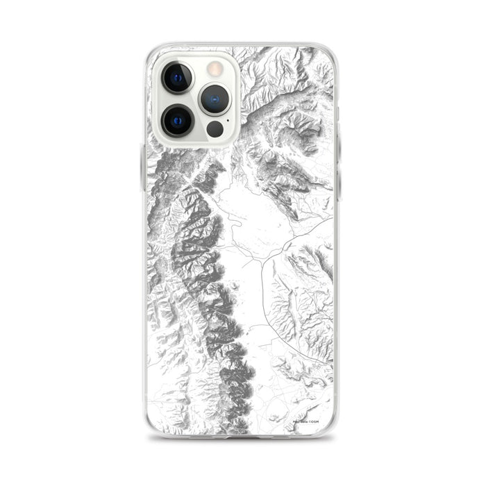 Custom Red Rock Canyon Nevada Map iPhone 12 Pro Max Phone Case in Classic