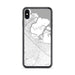 Custom Redwood City California Map Phone Case in Classic