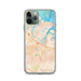 Custom Redwood City California Map Phone Case in Watercolor