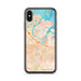 Custom Redwood City California Map Phone Case in Watercolor