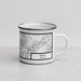 Right View Custom Reno Nevada Map Enamel Mug in Classic