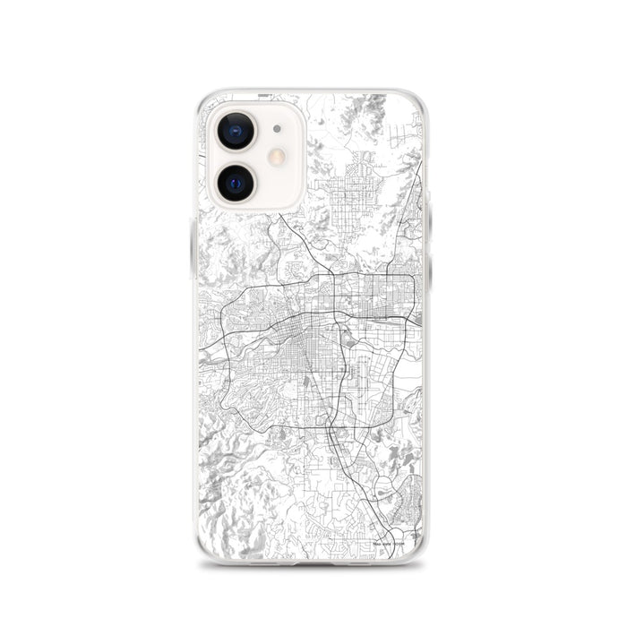 Custom Reno Nevada Map iPhone 12 Phone Case in Classic