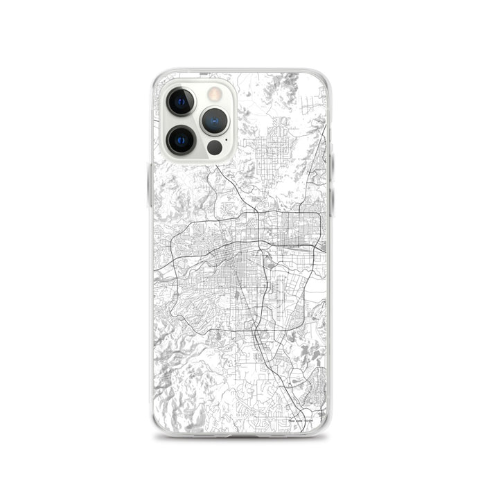 Custom Reno Nevada Map iPhone 12 Pro Phone Case in Classic
