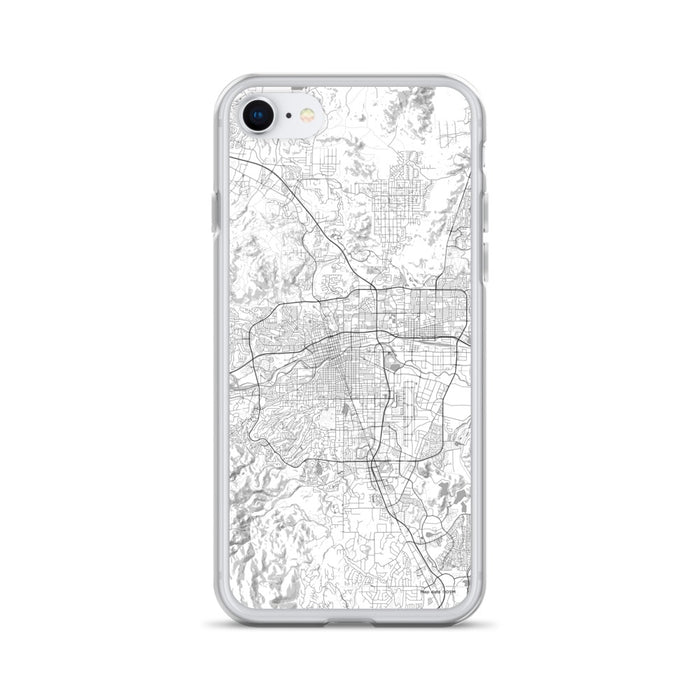 Custom Reno Nevada Map iPhone SE Phone Case in Classic
