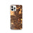 Custom Reno Nevada Map iPhone 12 Pro Phone Case in Ember