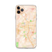Custom Reno Nevada Map Phone Case in Watercolor