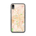 Custom Reno Nevada Map Phone Case in Watercolor