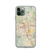 Custom Reno Nevada Map Phone Case in Woodblock