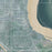 Richland Washington Map Print in Afternoon Style Zoomed In Close Up Showing Details