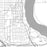 Richland Washington Map Print in Classic Style Zoomed In Close Up Showing Details