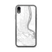 Custom iPhone XR Richland Washington Map Phone Case in Classic