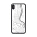 Custom iPhone XS Max Richland Washington Map Phone Case in Classic