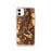 Custom iPhone 11 Richland Washington Map Phone Case in Ember