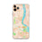 Custom iPhone 11 Pro Max Richland Washington Map Phone Case in Watercolor