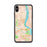 Custom iPhone XS Max Richland Washington Map Phone Case in Watercolor
