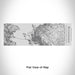 Rendered View of Richmond California Map Engraving on 10oz Stainless Steel Insulated Cup with Sipping Lid