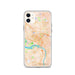 Custom Richmond Virginia Map Phone Case in Watercolor
