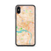Custom Richmond Virginia Map Phone Case in Watercolor