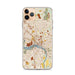 Custom Richmond Virginia Map Phone Case in Woodblock