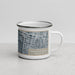 Right View Custom Rittenhouse Square Pennsylvania Map Enamel Mug in Afternoon