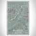 Riverside California Map Print Portrait Orientation in Afternoon Style With Shaded Background