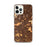 Custom Riverside California Map iPhone 12 Pro Max Phone Case in Ember
