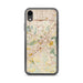 Custom Riverside California Map Phone Case in Woodblock