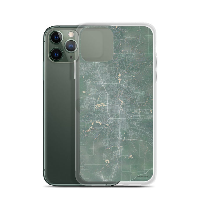 Custom Rochester Minnesota Map Phone Case in Afternoon