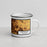 Right View Custom Rochester Minnesota Map Enamel Mug in Ember