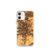 Custom iPhone 12 mini Rochester Minnesota Map Phone Case in Ember