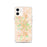 Custom iPhone 12 Rochester Minnesota Map Phone Case in Watercolor