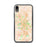Custom iPhone XR Rochester Minnesota Map Phone Case in Watercolor