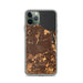 Custom iPhone 11 Pro Rochester New York Map Phone Case in Ember