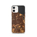 Custom iPhone 12 Rochester New York Map Phone Case in Ember