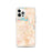 Custom Rock Hill South Carolina Map iPhone 12 Pro Phone Case in Watercolor