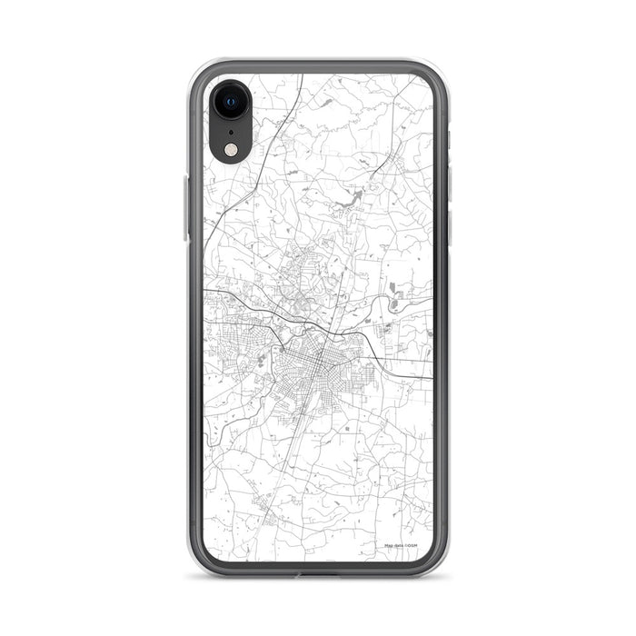 Custom Rocky Mount North Carolina Map Phone Case in Classic